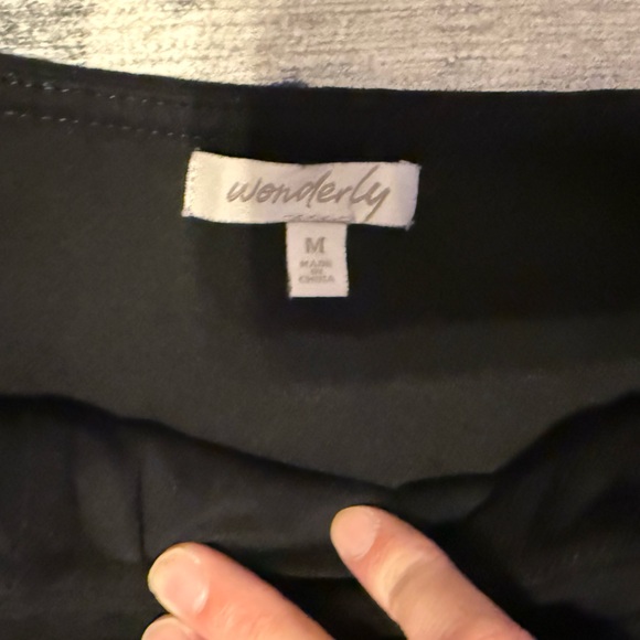 Wonderly Black Faux Suede Leggings - Picture 3 of 8